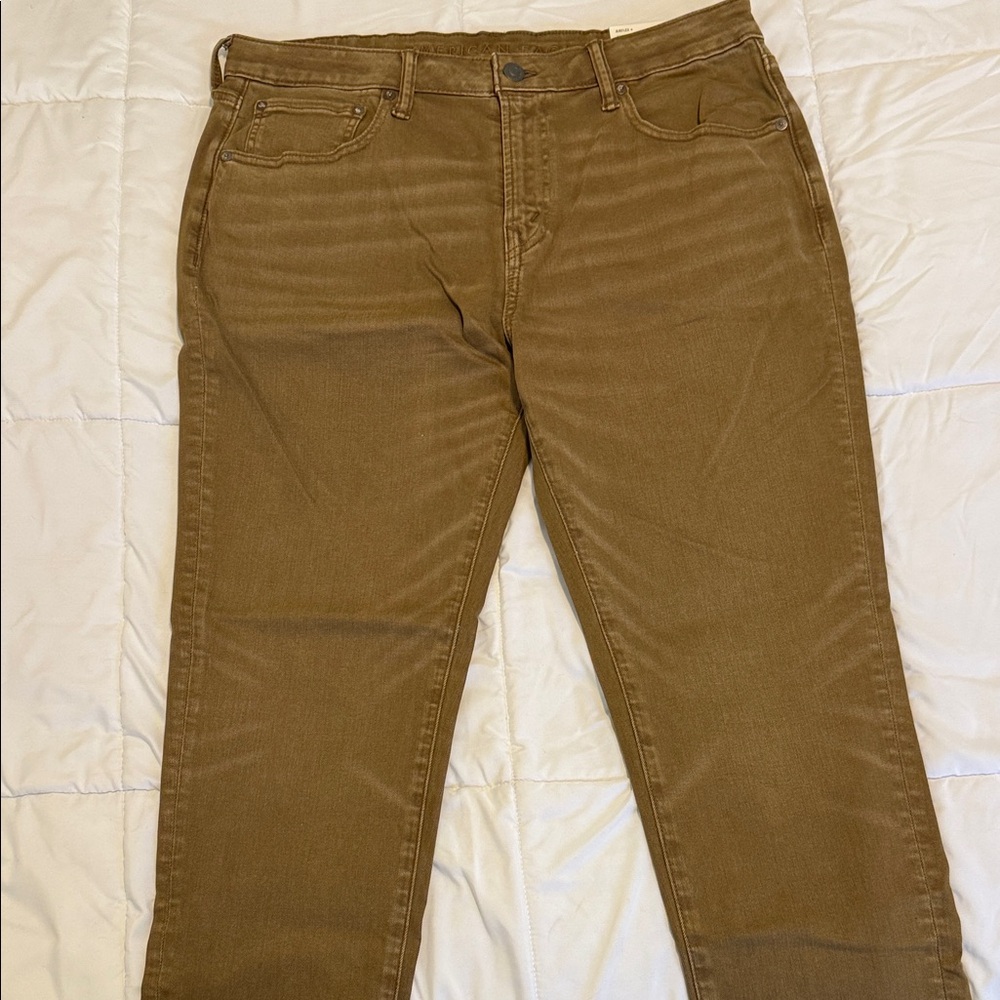 American Eagle Outfitters Brown Straight Men Jeans